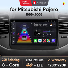 Cargar imagen en el visor de la galería, Junsun V1plus AI Voice Android Auto Radio para Mitsubishi Pajero V60 V68 V73 1999-2006 Carplay Car Multimedia GPS 2DIN autorradio 
