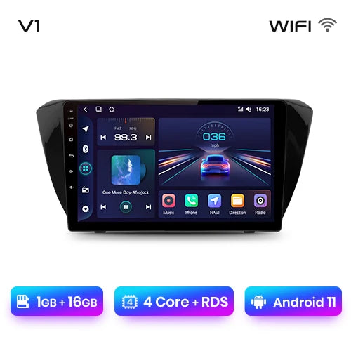 Junsun V1pro AI Voice Android Autoradio für Skoda Superb 3 2015-2019 Carplay 4G Auto Multimedia GPS 2din Autoradio 