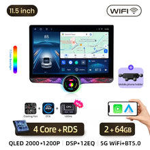 Load image into Gallery viewer, Junsun AI Wireless CarPlay Android Auto Car Radio For Hyundai Santa Fe 3 2013 2014 2015-2016 4G GPS Smart Intelligent Systems
