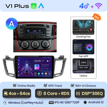 Lade das Bild in den Galerie-Viewer, Junsun V1pro AI Stimme 2 din Android Auto Radio für Toyota RAV4 RAV 4 2012 - 2018 Carplay 4G auto Multimedia GPS 2din autoradio 
