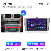 Load image into Gallery viewer, Junsun V1 Wireless CarPlay Android Auto Car Radio for Toyota Avensis T27 2008-2015 GPS Car Intelligent Systems Smart Autoradio
