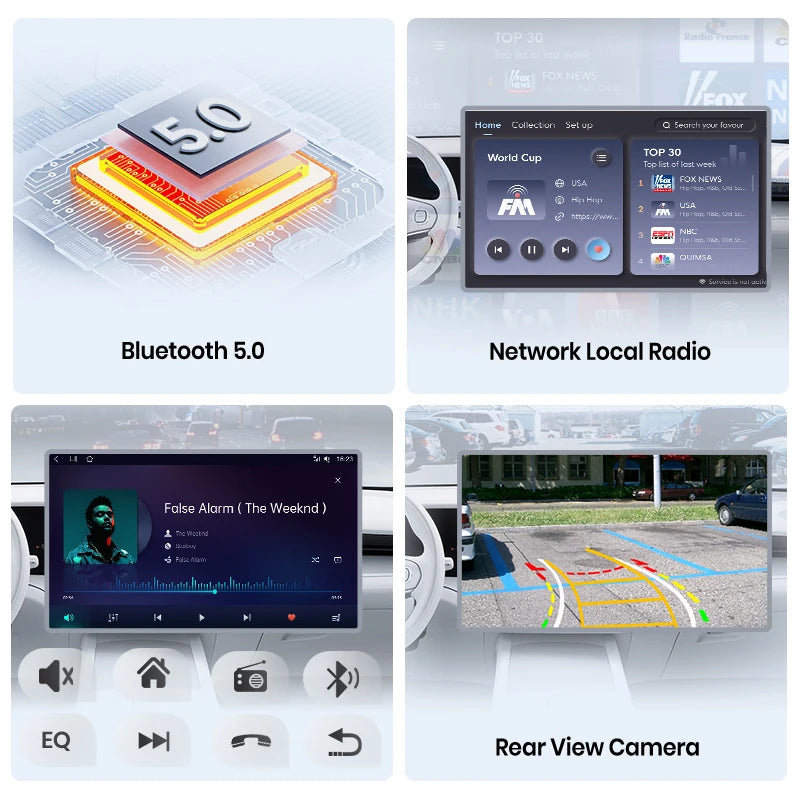 Junsun Wireless CarPlay Car Radio For Volkswagen VW Passt B7 B6 CC 2010-2015 Android Multimedia