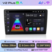 Lade das Bild in den Galerie-Viewer, Junsun Wireless CarPlay Android Autoradio für Volkswagen Polo 2004 2005 2006–2010 Auto Intelligente Systeme RDS BT WiFi 2 Din 
