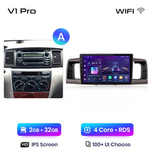 Lade das Bild in den Galerie-Viewer, Junsun V1pro AI Stimme Android Auto Radio Für Toyota Corolla E130 E120 2000-2004 Carplay 4G Auto Multimedia GPS 2din autoradio 
