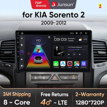 Lade das Bild in den Galerie-Viewer, Junsun V1pro AI Stimme 2 din Android Auto Radio Für Kia Sorento 2 XM 2009 - 2012 Carplay Auto Multimedia GPS 2din autoradio 
