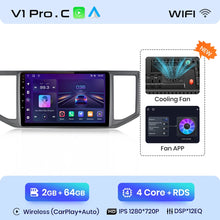 Load image into Gallery viewer, Junsun V1pro AI Voice Android Auto Radio For Volkswagen Crafter 2017 2018-2021 Carplay 4G Car Multimedia GPS 2 din autoradio
