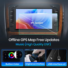 Junsun Wireless CarPlay Car Radio For Mercedes Benz Vito CLK W209 W210 W639 W203 1998-2006 Android Multimedia