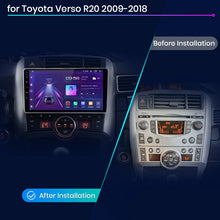 Load image into Gallery viewer, Junsun V1 AI Voice Wireless CarPlay Android Auto Radio for Toyota Verso R20 2009 - 2018 4G Car Multimedia GPS 2din autoradio
