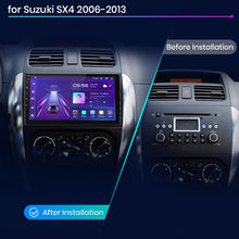 Radio Junsun V1pro Android Auto para Suzuki SX4 2006-2013 y Fiat Sedici 2005-2014 con Carplay 4G, GPS, 2DIN 