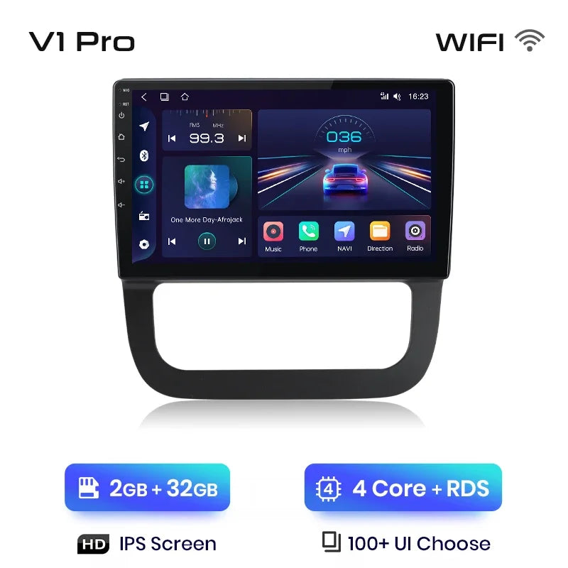 Junsun Wireless CarPlay Android Auto Car Radio For VW Sagitar 2011 GPS Intelligent Systems Smart Autoradio