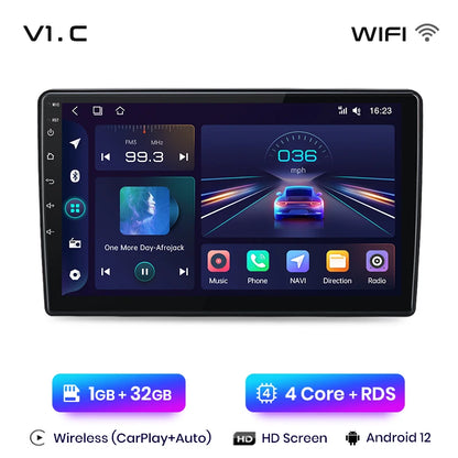 Junsun V1pro AI Voice 2 DIN Android Auto Radio para Fiat 500L 2012-2017 Carplay 4G Car Multimedia GPS 2 DIN Autoradio 