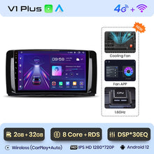 Load image into Gallery viewer, Junsun V1 Wireless CarPlay Android Auto Radio For Mercedes Benz R-Class W251 R300 R280 R320 2005-2017 Car Multimedia autoradio
