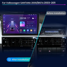 Lade das Bild in den Galerie-Viewer, Junsun Drahtlose CarPlay Android Auto Radio Für VW SANTANA 2000 BISTA 2003 2004-2011 Auto Intelligente Systeme RDS BT WiFi 2 din 
