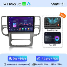 Lade das Bild in den Galerie-Viewer, Junsun Drahtlose CarPlay Android Auto Radio Für NISSAN X-TRAIL Xtrail 2003 2004 -2007 Auto Intelligente Systeme RDS BT WiFi 2 din 
