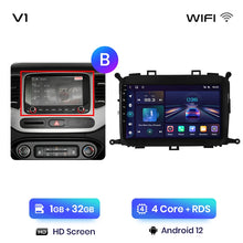 Load image into Gallery viewer, Junsun V1pro AI Voice 4G Carplay Android Auto Multimedia Player For Kia Carens 2013-2018 2din Car Radio GPS autoradio bluetooth
