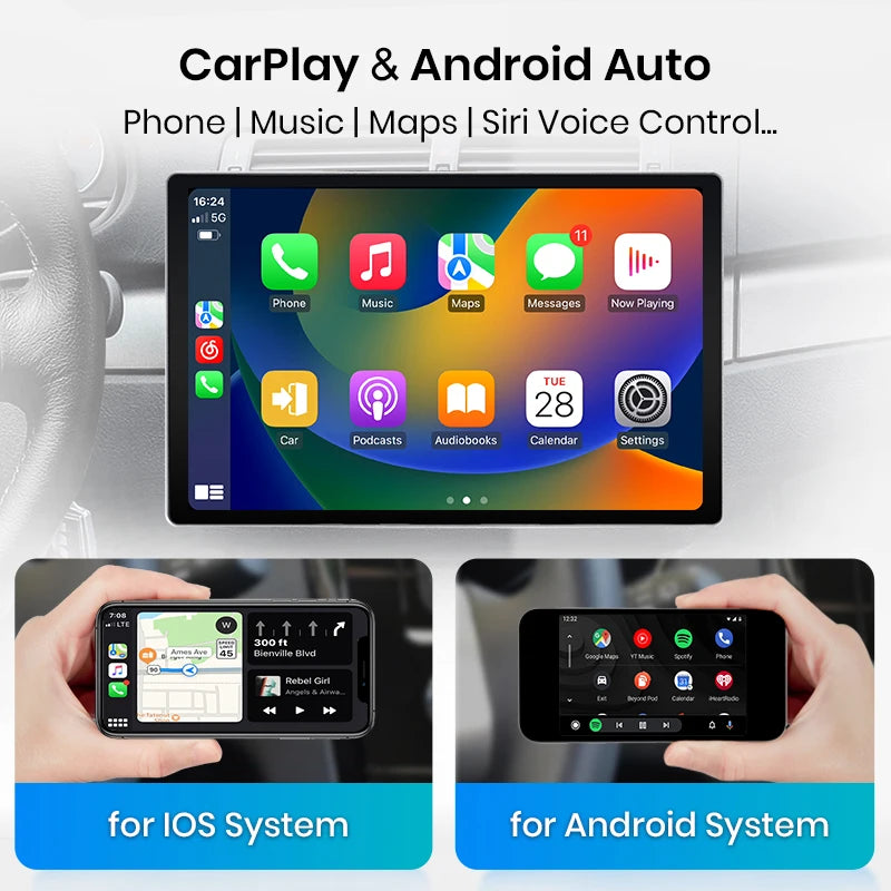 Junsun X7 MAX 13.1“ 2K CarPlay Android Auto Car Radio For Mitsubishi Outlander 3 GF0W GG0W 2012-2018 Multimedia autoradio