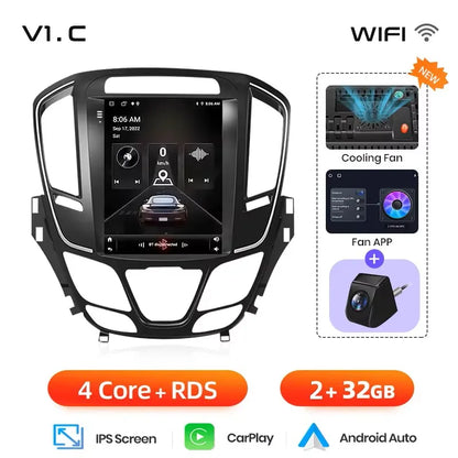 Junsun Wireless CarPlay Car Radio For Buick Regal For Opel Insignia 2014-2018 Android Multimedia