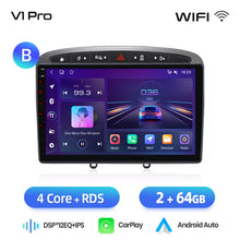 Cargar imagen en el visor de la galería, Junsun Android Wireless CarPlay Auto Car Radio For Peugeot 308 308SW 408 2012-2020 Car Intelligent Systems DSP SWC RDS GPS FM BT
