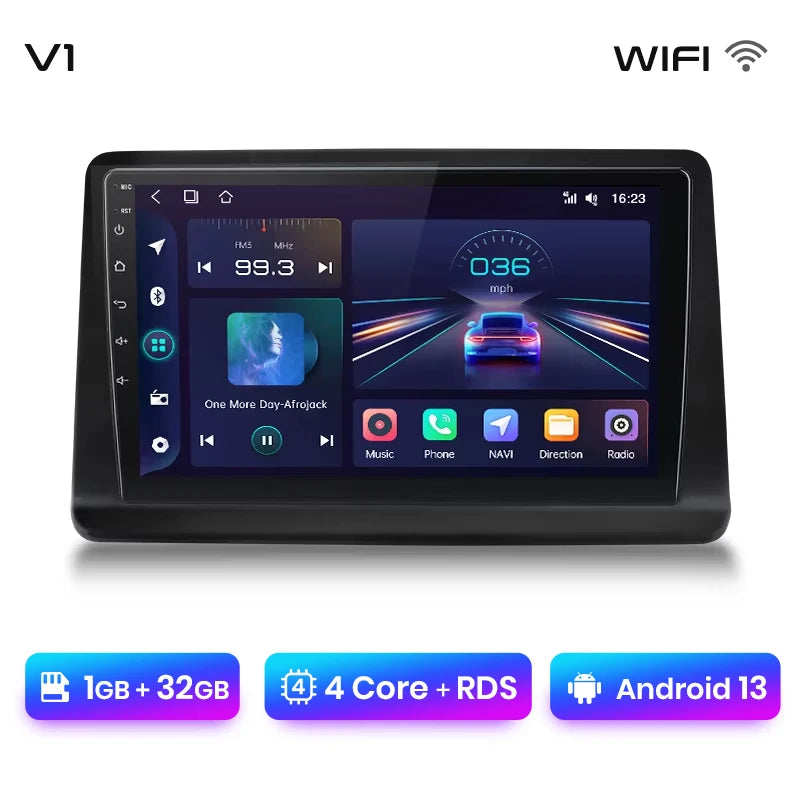 Radio Junsun V1 Plus para Mitsubishi Pajero 2 V20 V30 V40 (1991-2004), inalámbrica, CarPlay, Android Auto, 2 DIN, DVD. 