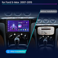 Load image into Gallery viewer, Junsun V1pro AI Voice 2 din Android Auto Radio For Ford S-Max S max 2007 - 2015 Carplay 4G Car Multimedia GPS 2din autoradio
