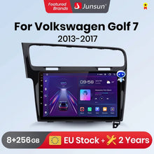 Radio Junsun con CarPlay inalámbrico y Android Auto para VW Golf 7 (2013-2017), GPS, sistema inteligente, estéreo, multimedia 