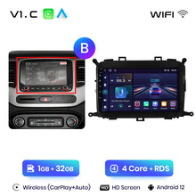 Load image into Gallery viewer, Junsun V1pro AI Voice 4G Carplay Android Auto Multimedia Player For Kia Carens 2013-2018 2din Car Radio GPS autoradio bluetooth
