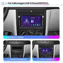 Sistemas inteligentes Junsun CarPlay Android Auto para VW Golf 4 Passat POLO Transport T5 Multivan Seat Jetta Autoradio 