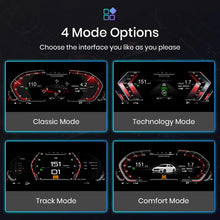 Load image into Gallery viewer, Junsun Bluelight anti-glare screen For BMW F10 F11 F06 F12 F13 F01 F02 F25 F26 LCD Dashboard Panel Virtual CockPit Speedometer
