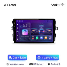 Load image into Gallery viewer, Junsun V1pro AI Voice Android Auto Radio For Toyota Auris E150 2006 -2012 Carplay Car Multimedia GPS 2din autoradio
