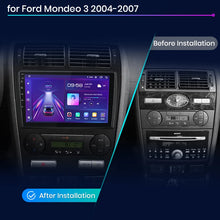 Radio Junsun V1 Plus para Ford Mondeo 3 2004-2007 con CarPlay inalámbrico, Android Auto, sistema inteligente para coche, 2 DIN, DVD. 