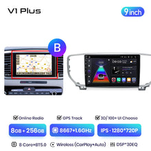 Load image into Gallery viewer, Junsun V3 Plus 2K Android 13 Wireless CarPlay Android Auto Car Intelligent Systems for Kia Sportage 4 QL 2018-2021 Autoradio
