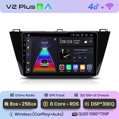 Junsun V1pro Android Autoradio für VW Volkswagen Tiguan 2016-2020 Carplay 4G Auto Multimedia GPS 2din Autoradio 