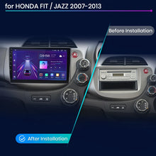 Lade das Bild in den Galerie-Viewer, Junsun V1pro Android 10 AI Stimme 4G Carplay RDS Auto Radio Multimedia GPS Für HONDA FIT JAZZ 2007-2013 2din autoradio bluetooth 
