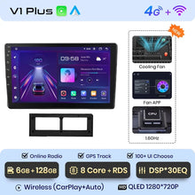 Lade das Bild in den Galerie-Viewer, Junsun Drahtlose CarPlay Android Auto Radio Für VW SANTANA 2000 BISTA 2003 2004-2011 Auto Intelligente Systeme RDS BT WiFi 2 din 
