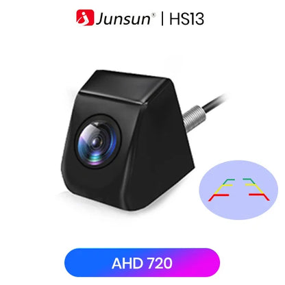 Junsun Auto-Rückfahrkamera, AHD 720P Auflösung, wasserdicht, 140°-Weitwinkel, Rückfahrkamera für Autoradio 
