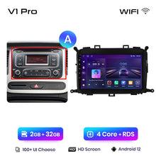Load image into Gallery viewer, Junsun V1pro AI Voice 4G Carplay Android Auto Multimedia Player For Kia Carens 2013-2018 2din Car Radio GPS autoradio bluetooth
