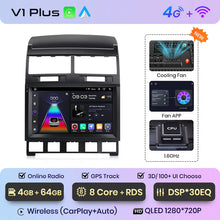 Load image into Gallery viewer, Junsun V1pro AI Voice 2 din Android Auto Radio for Volkswagen Touareg 2002-2010  Carplay 4G Car Multimedia GPS 2din autoradio
