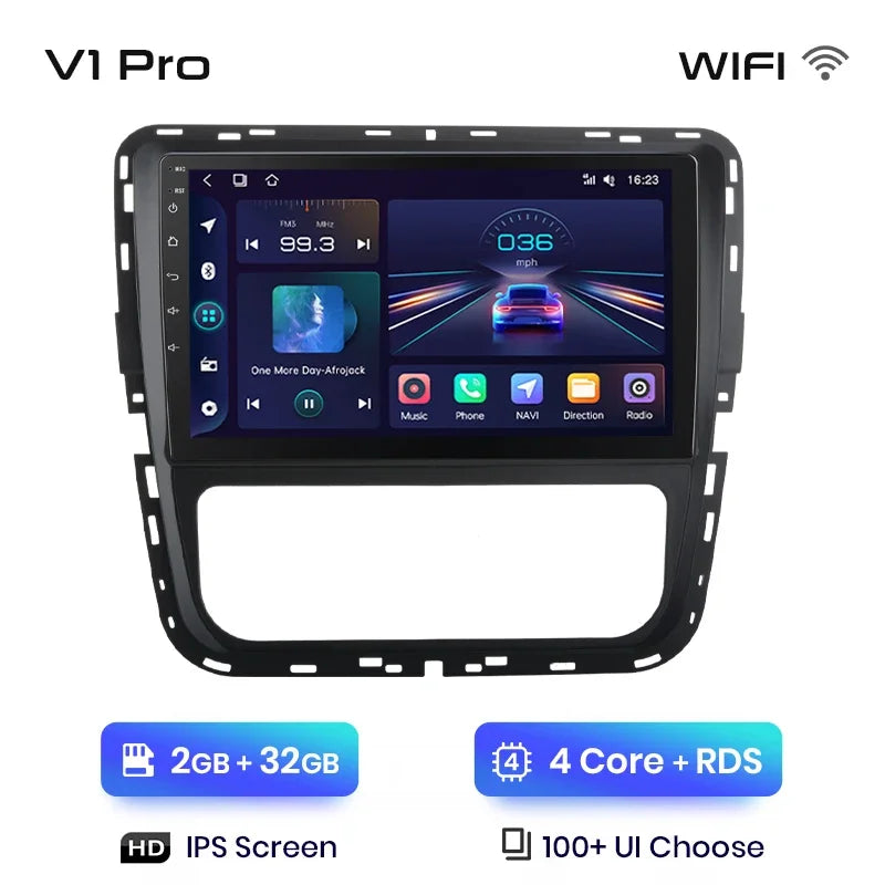 Junsun CarPlay inalámbrico Android Auto Radio para VOLKSWAGEN PASSAT 2012 2013 2014 2015 Sistemas inteligentes para coche RDS BT WiFi 2 DIN 