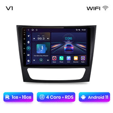 Load image into Gallery viewer, Junsun V1 Wireless CarPlay Android Auto Radio For Mercedes Benz E class W211 E300 2002-2010 4G Car Multimedia GPS 2din autoradio
