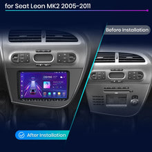 Radio Junsun con Android y voz AI para Seat Leon MK2 (2005, 2006, 2007-2012), Carplay, multimedia, RDS, DSP, GPS, sin autorradio 2DIN. 