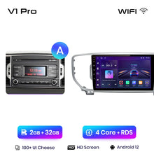 Load image into Gallery viewer, Junsun V1 AI Voice Wireless CarPlay Android Auto Radio For Kia Sportage 4 QL 2016 - 2018 4G Car Multimedia GPS 2din autoradio
