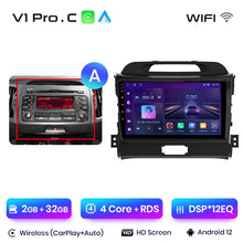 Load image into Gallery viewer, Junsun V1pro AI Voice 2 din Android Auto Radio For KIA Sportage 3 2010-2016 Carplay 4G Car Multimedia GPS 2din autoradio

