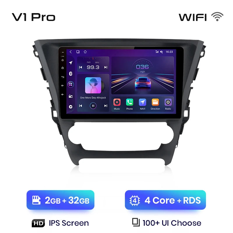 Junsun V1pro AI Voice Android Auto Radio para Toyota Avensis 2018-2020 Carplay 4G Car Multimedia GPS 2DIN Autoradio 
