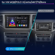 Load image into Gallery viewer, Junsun Wireless CarPlay Android Auto Radio For Volkswagen VW MQB POLO VI Jetta MK7 T6 Bora 2018 2019 2020 2021 4G 2 din RDS BT
