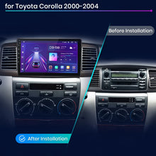 Lade das Bild in den Galerie-Viewer, Junsun V1pro AI Stimme Android Auto Radio Für Toyota Corolla E130 E120 2000-2004 Carplay 4G Auto Multimedia GPS 2din autoradio 

