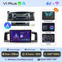Lade das Bild in den Galerie-Viewer, Junsun V1pro AI Stimme Android Auto Radio Für Toyota Corolla E130 E120 2000-2004 Carplay 4G Auto Multimedia GPS 2din autoradio 
