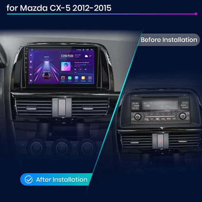 Junsun V1pro AI Voice 2 DIN Android Auto Radio para Mazda CX-5 2012-2015 Carplay 4G Car Multimedia GPS 2 DIN Autoradio 