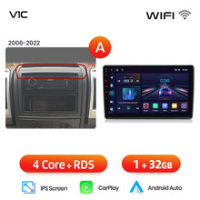 Cargar imagen en el visor de la galería, Junsun AI 4G LTE Wireless CarPlay Android Auto Car Radio For Fiat Ducato Peugeot Boxer Citroen Jumper 2006-2015 GPS Navi RDS FM

