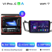Lade das Bild in den Galerie-Viewer, Junsun V1pro AI Stimme 2 din Android Auto Radio für Toyota RAV4 RAV 4 2012 - 2018 Carplay 4G auto Multimedia GPS 2din autoradio 
