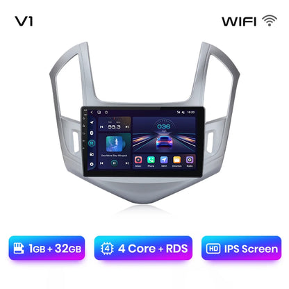 Junsun V1 AI Stimme Drahtlose CarPlay Android Auto Radio Für Chevrolet Cruze 2012-2015 4G Auto Multimedia GPS 2din autoradio 